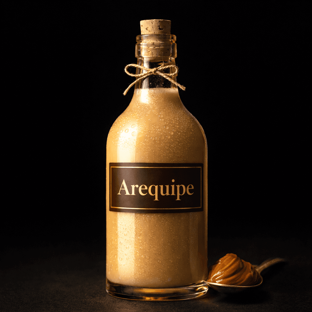 Botella de sabajón sabor arequipe artesanal de Neiva